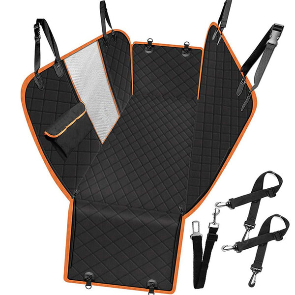 Premium Pet Back Car Seat Cover Hammock NonSlip Protector Zipper Mat Cat Dog Pet - Decor Delight Aus