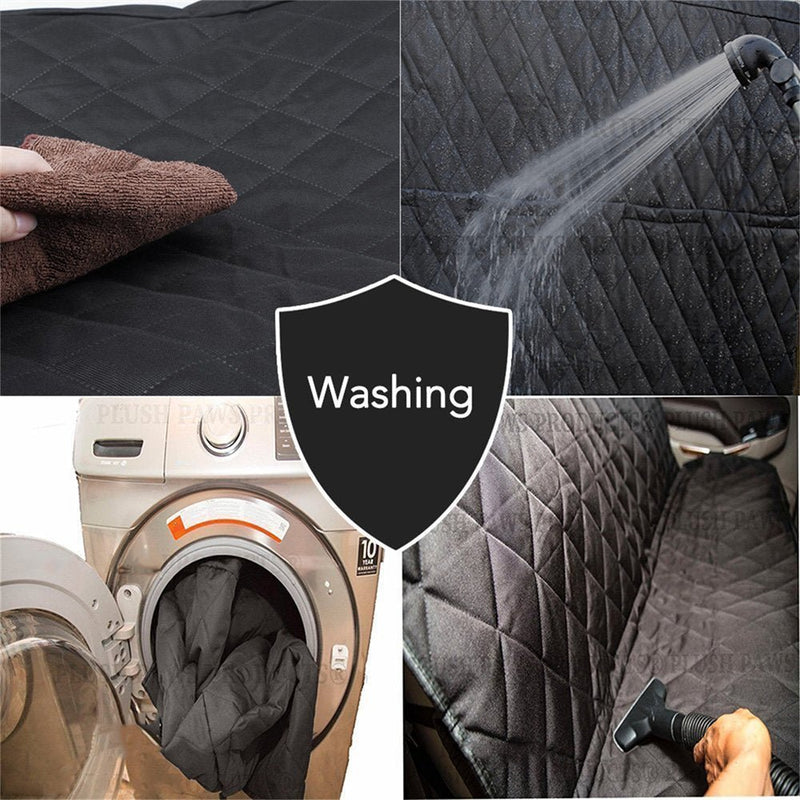 Premium Pet Back Car Seat Cover Hammock NonSlip Protector Zipper Mat Cat Dog Pet - Decor Delight Aus