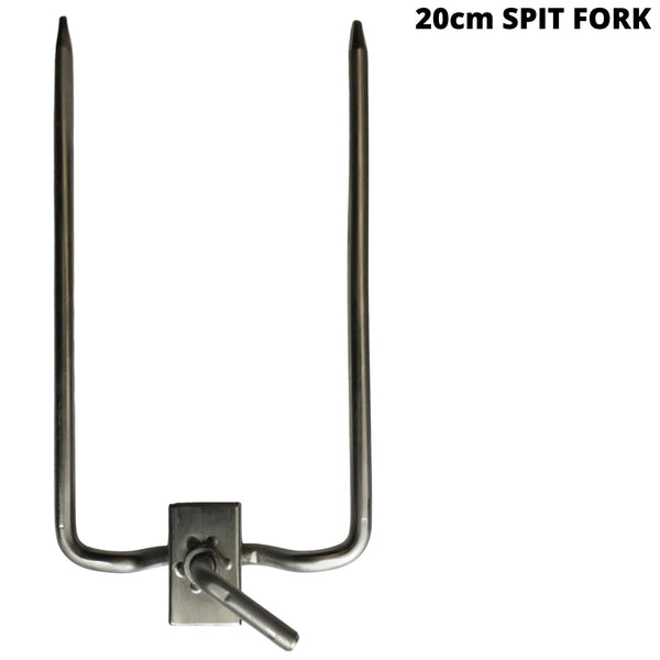 Premium Stainless Steel Chicken Fork BBQ Barbecue Spit Rotisserie Prong Spike - Decor Delight Aus