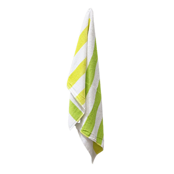 Reversible Striped Beach Towel 100% Cotton - Decor Delight Aus