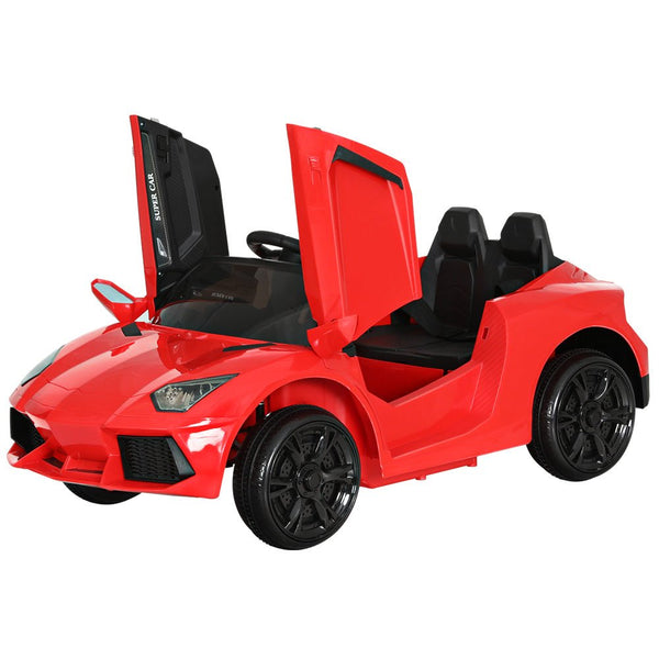 Rigo Kids Electric Ride On Car Ferrari - Inspired Toy Cars Remote 12V Red - Decor Delight Aus