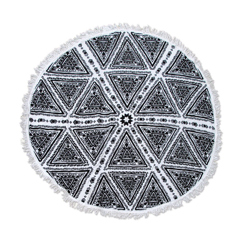 Round Beach Towels 100% Cotton - Decor Delight Aus