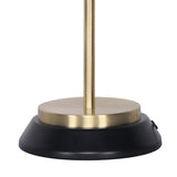 Sarantino Electric Reading Light Table Lamp Brass Finish - Black - Decor Delight Aus