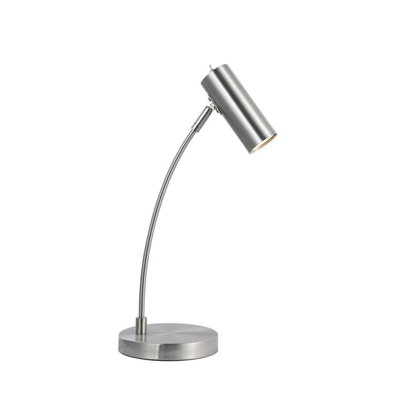Sarla Table Lamp - Satin Chrome - Decor Delight Aus