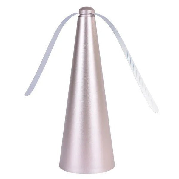 Shoo - Fly & Bug Fan Repeller Outdoor BBQ Picnic Camping Repellent RV - Gold - Decor Delight Aus
