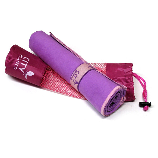 Super Absorbent Sports Towel Purple - Decor Delight Aus