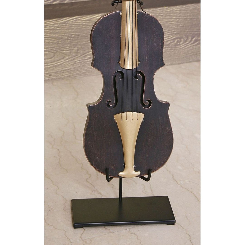 Violin Statue Display Ornament Copper Finish - Decor Delight Aus