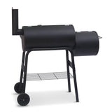 Wallaroo 2 - in - 1 Outdoor Barbecue Grill & Offset Smoker - Decor Delight Aus