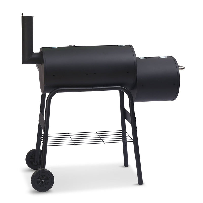 Wallaroo 2 - in - 1 Outdoor Barbecue Grill & Offset Smoker - Decor Delight Aus