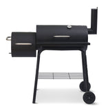Wallaroo 2 - in - 1 Outdoor Barbecue Grill & Offset Smoker - Decor Delight Aus
