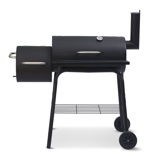 Wallaroo 2 - in - 1 Outdoor Barbecue Grill & Offset Smoker - Decor Delight Aus