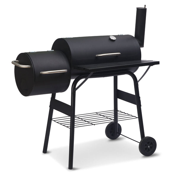 Wallaroo 2 - in - 1 Outdoor Barbecue Grill & Offset Smoker - Decor Delight Aus