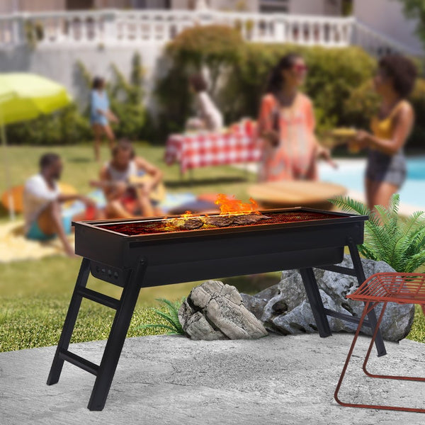 Wallaroo Portable Charcoal BBQ Grill Barbecue - Decor Delight Aus