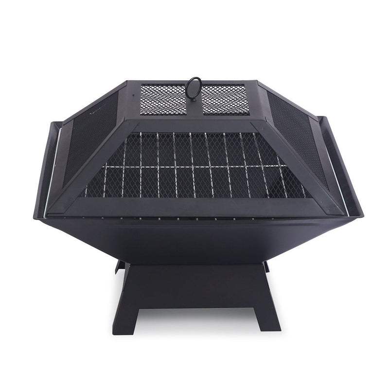 Wallaroo Portable Outdoor Fire Pit for BBQ, Grilling, Cooking, Camping - Decor Delight Aus